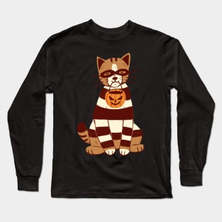 Halloween cat Long Sleeve T-Shirt